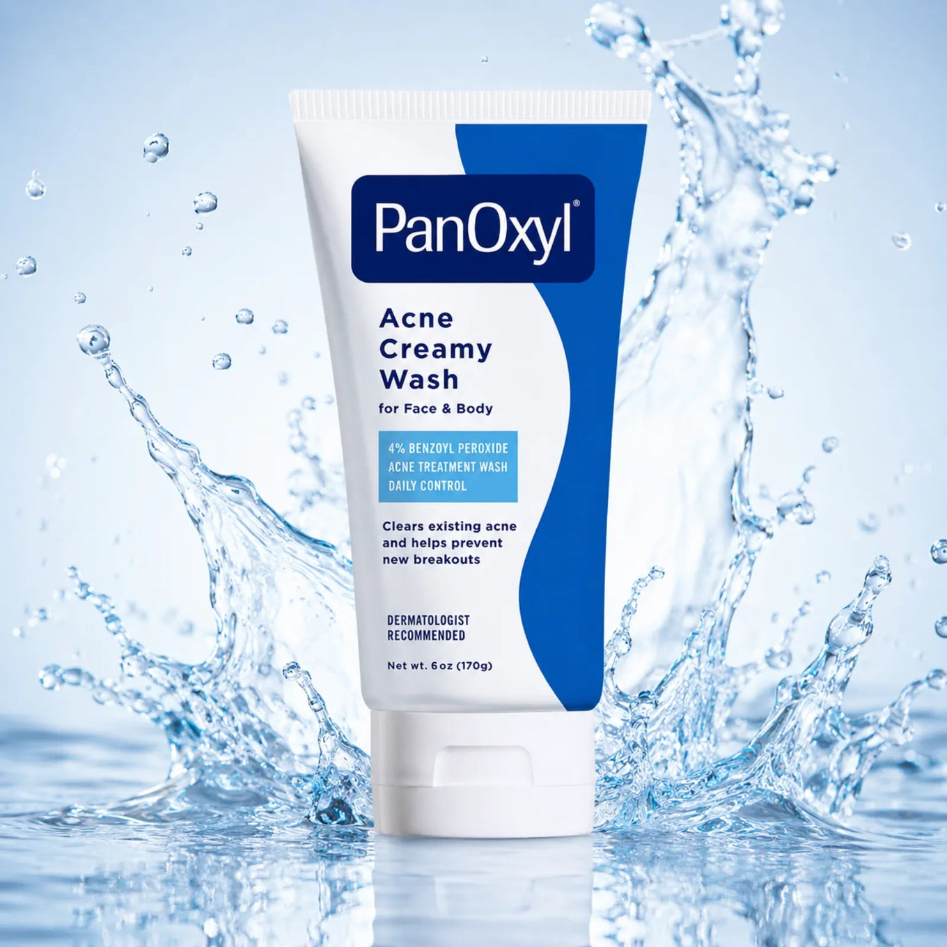 PanOxyl Acne Creamy Wash Benzoyl Peroxide 4% - Routisca
