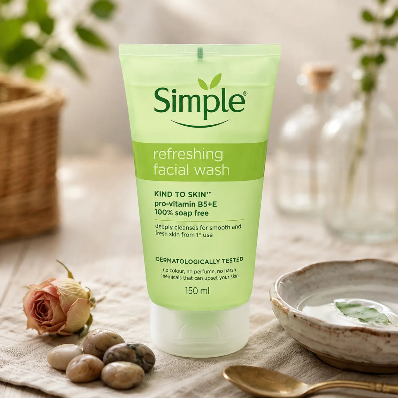Simple Kind to Skin Refreshing Facial Gel Wash - Routisca