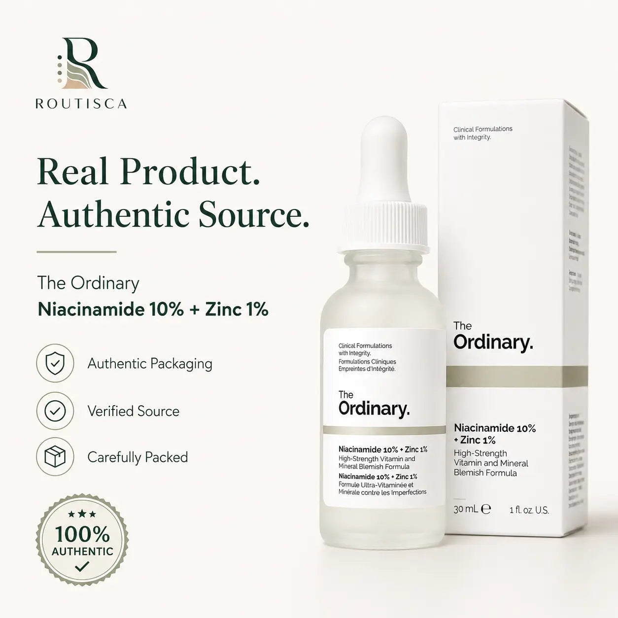 The Ordinary Niacinamide 10% + Zinc 1%