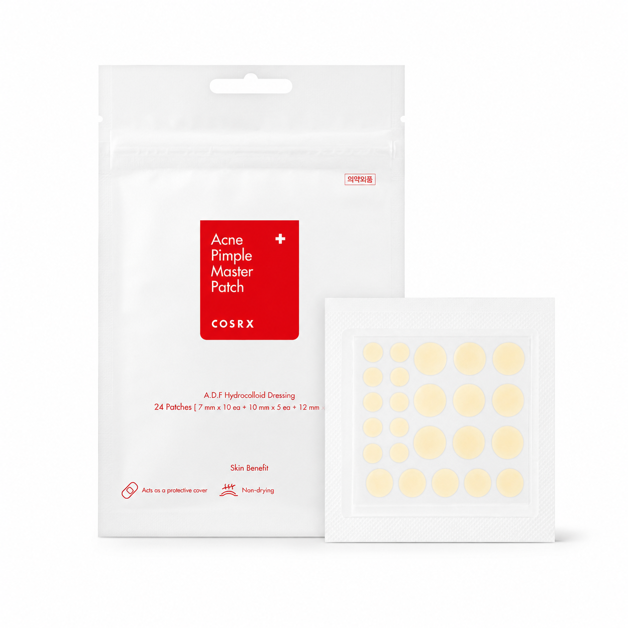 COSRX Acne Pimple Master Patch hydrocolloid patches for active pimples