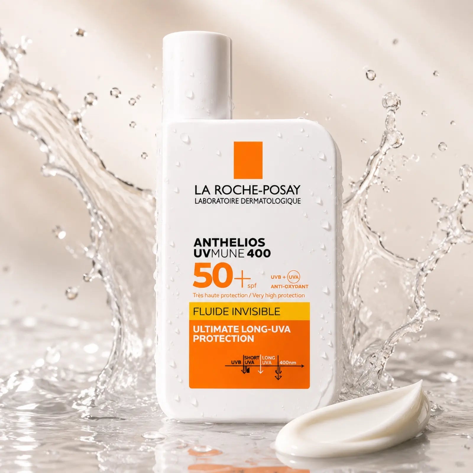 La Roche-Posay Anthelios UVMune 400 Invisible Fluid SPF50+ - Routisca