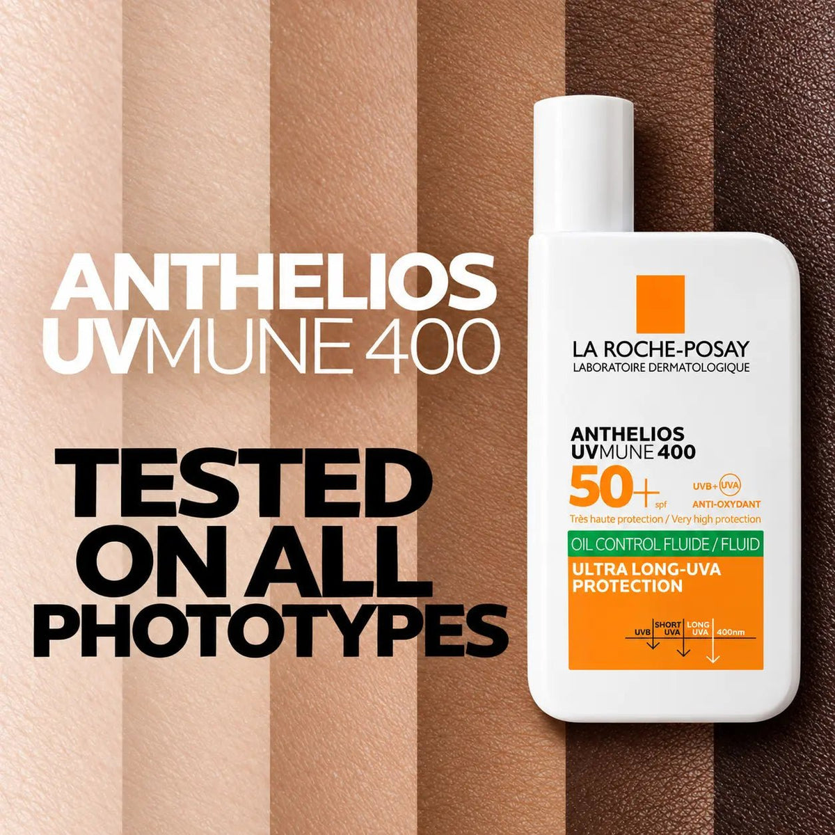La Roche-Posay Anthelios UVMune 400 Oil Control Fluid SPF50+ - Routisca