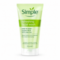 Simple Kind to Skin Refreshing Facial Gel Wash for gentle daily cleansing