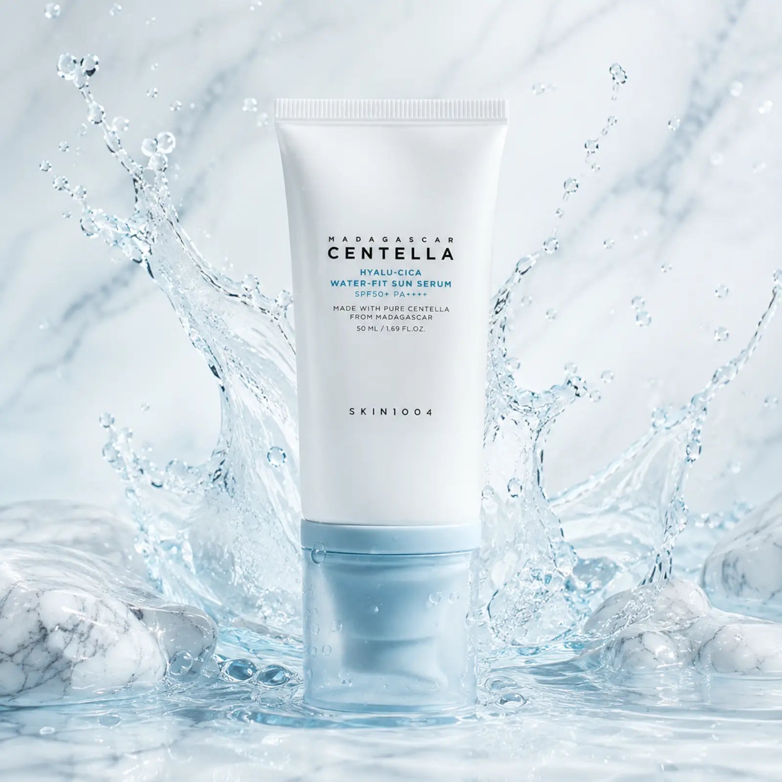 SKIN1004 Madagascar Centella Hyalu-Cica Water-Fit Sun Serum SPF50+ PA++++ - Routisca