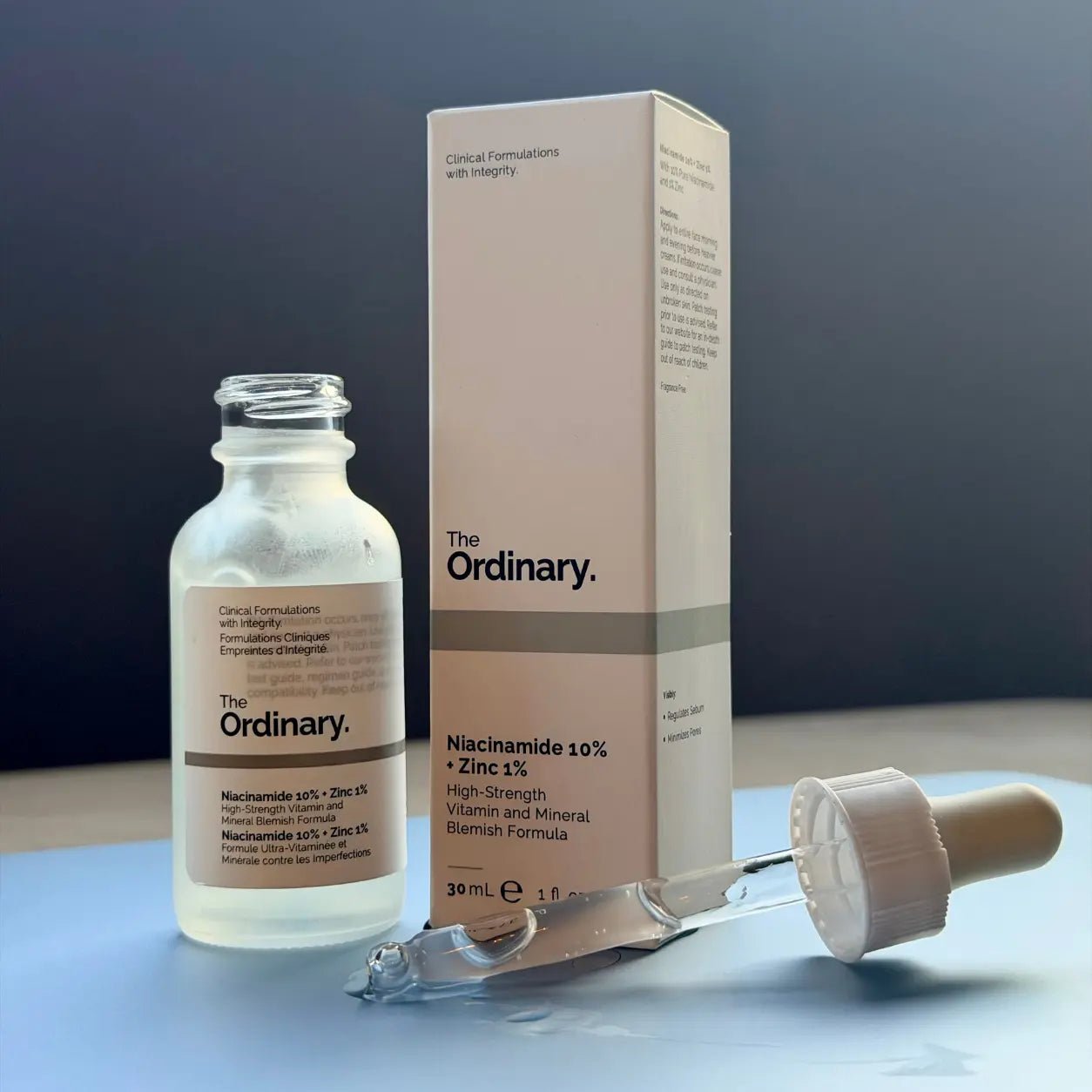 The Ordinary Niacinamide 10% + Zinc 1% - Routisca