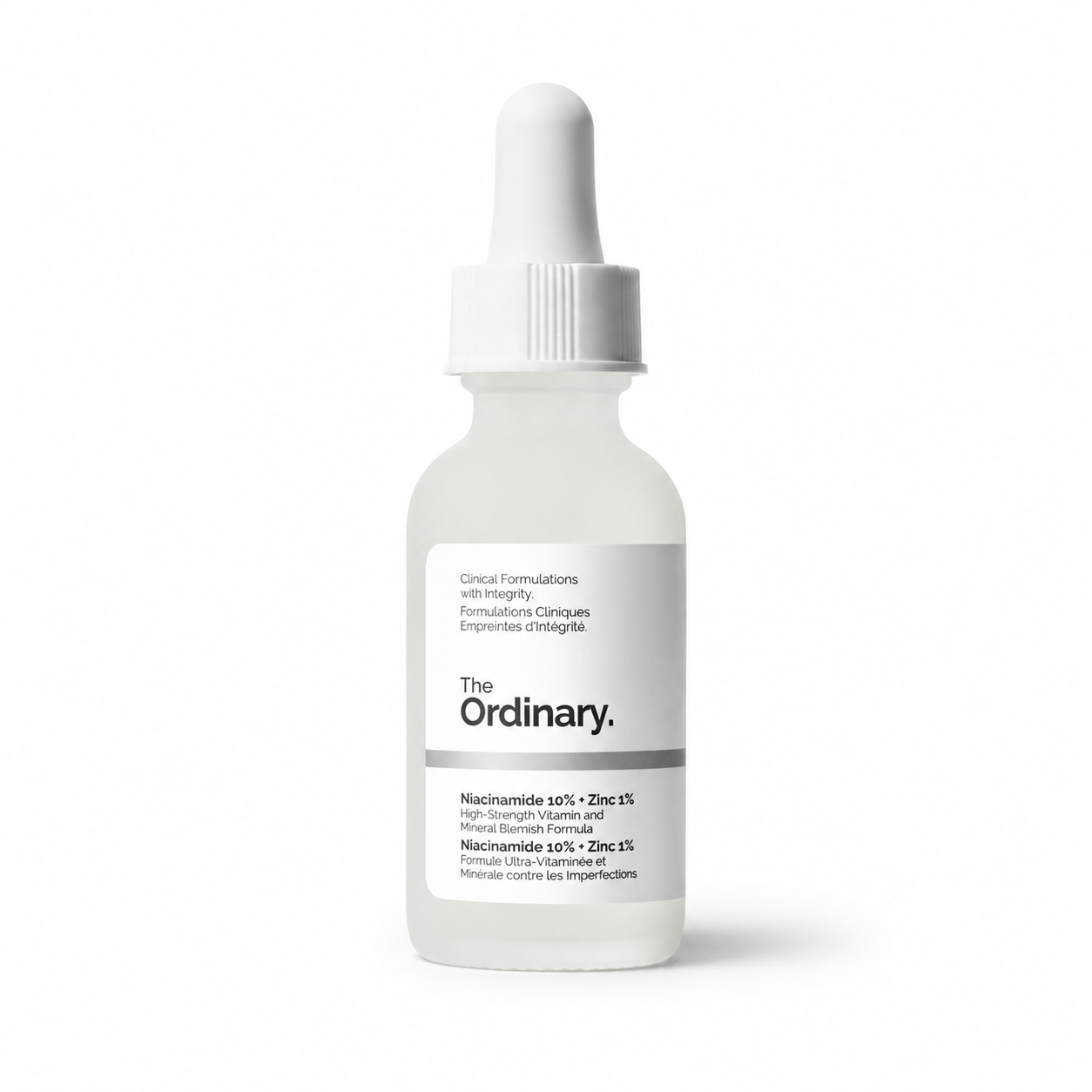 The Ordinary Niacinamide 10% + Zinc 1% serum for oily skin and visible pores